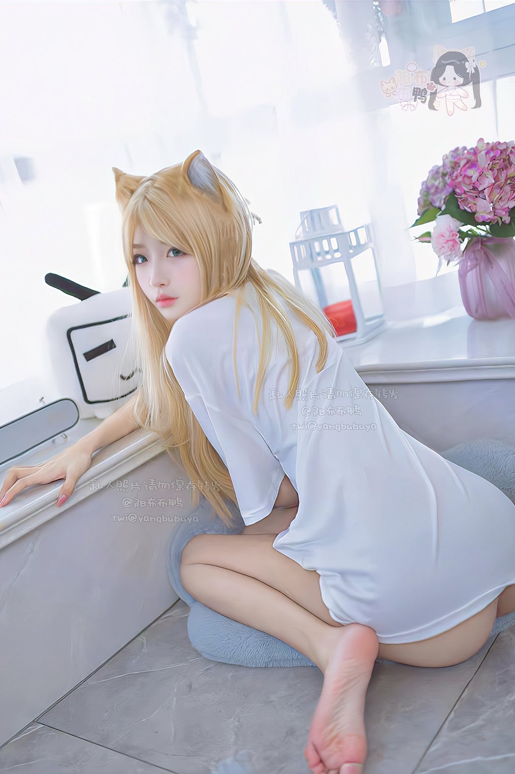 阳布布鸭 – 清纯美女写真(图2)